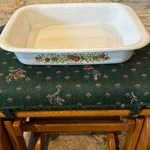 Corning Le Romarin casserole dish 12 1/4 x 10 1/4 x 2 1/2“ range, oven microwave